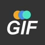 gif maker, gif editor, photo to gif, video to gif android application logo